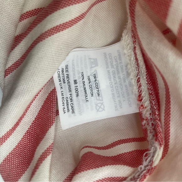 New Madewell Pink and White Stripe Sleeveless Tank size XS - Picture 3 of 9